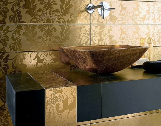 Тенденции 2012 в дизайне интерьера ванной комнаты