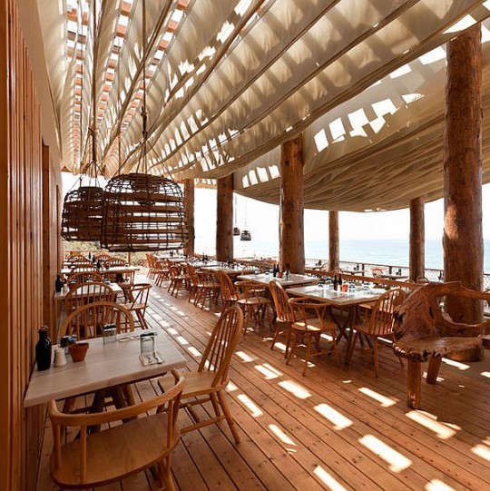 Дизайн ресторана в Греции  