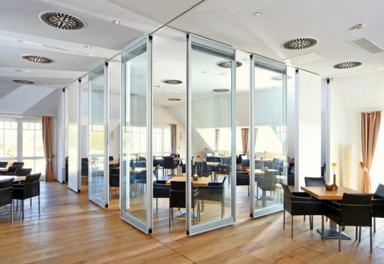 office partitions, sliding