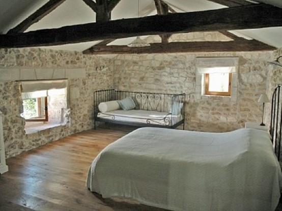 ремонт спальни в деревенском стиле фото 25