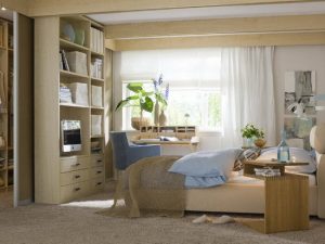 Как разместить мебель в небольшой спальне 9 кв м