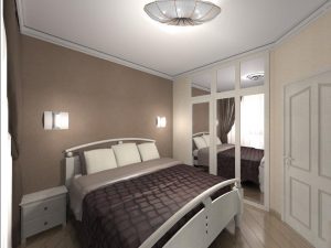 Выбор мебели и материалов для маленькой спальни 9 квадратных метров
