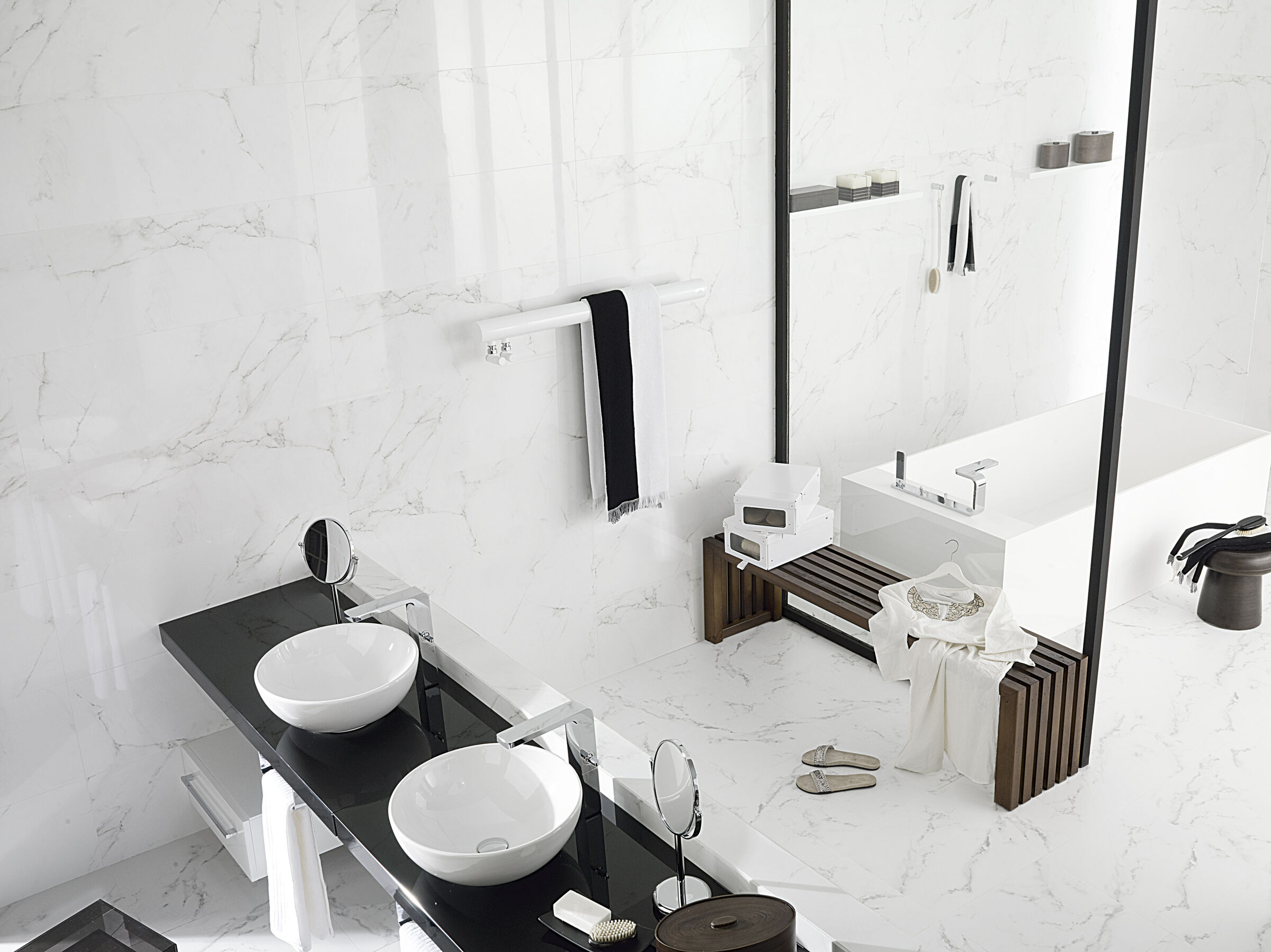 Плитка Porcelanosa Carrara Blanco