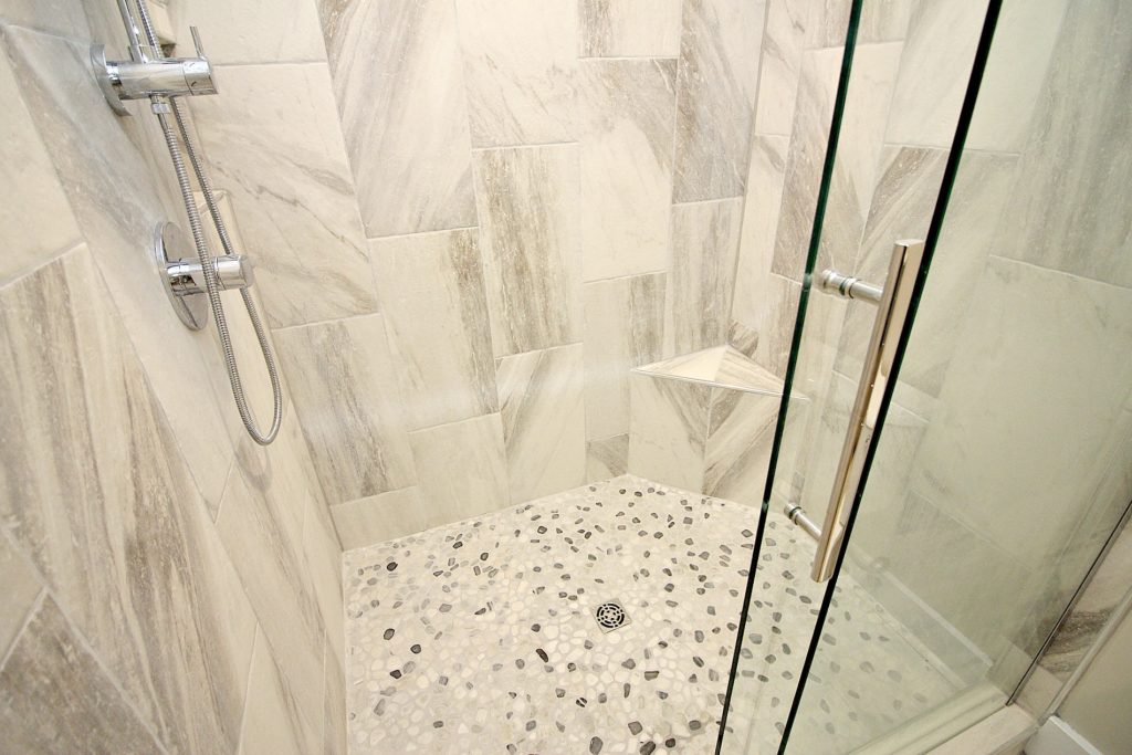 How to Build a Pebble Stone Shower