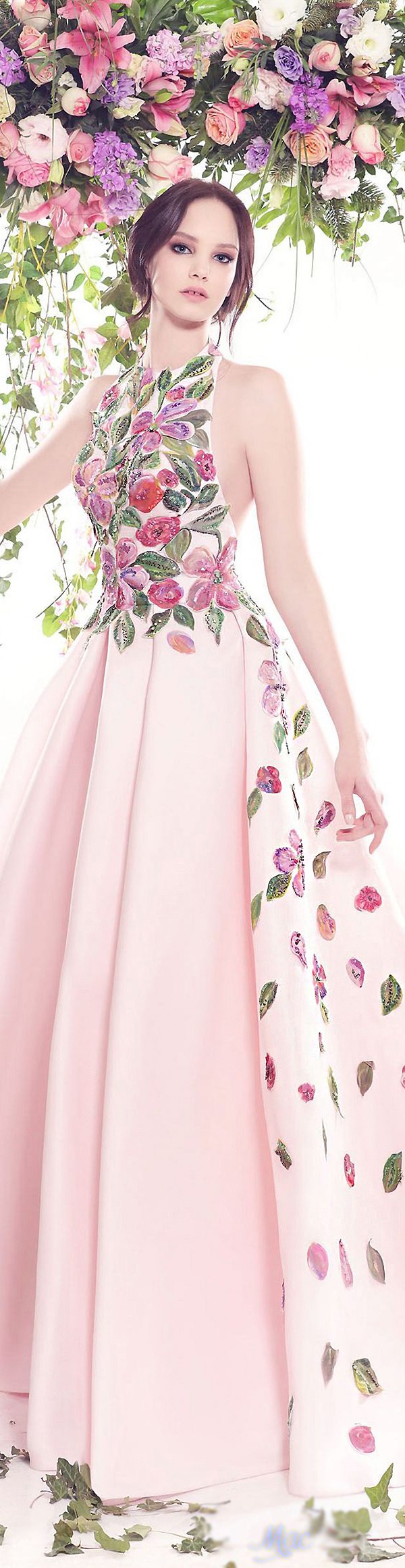 Цветочные принты на летних и вечерних платьях: просто, женственно, эффектно, фото № 45