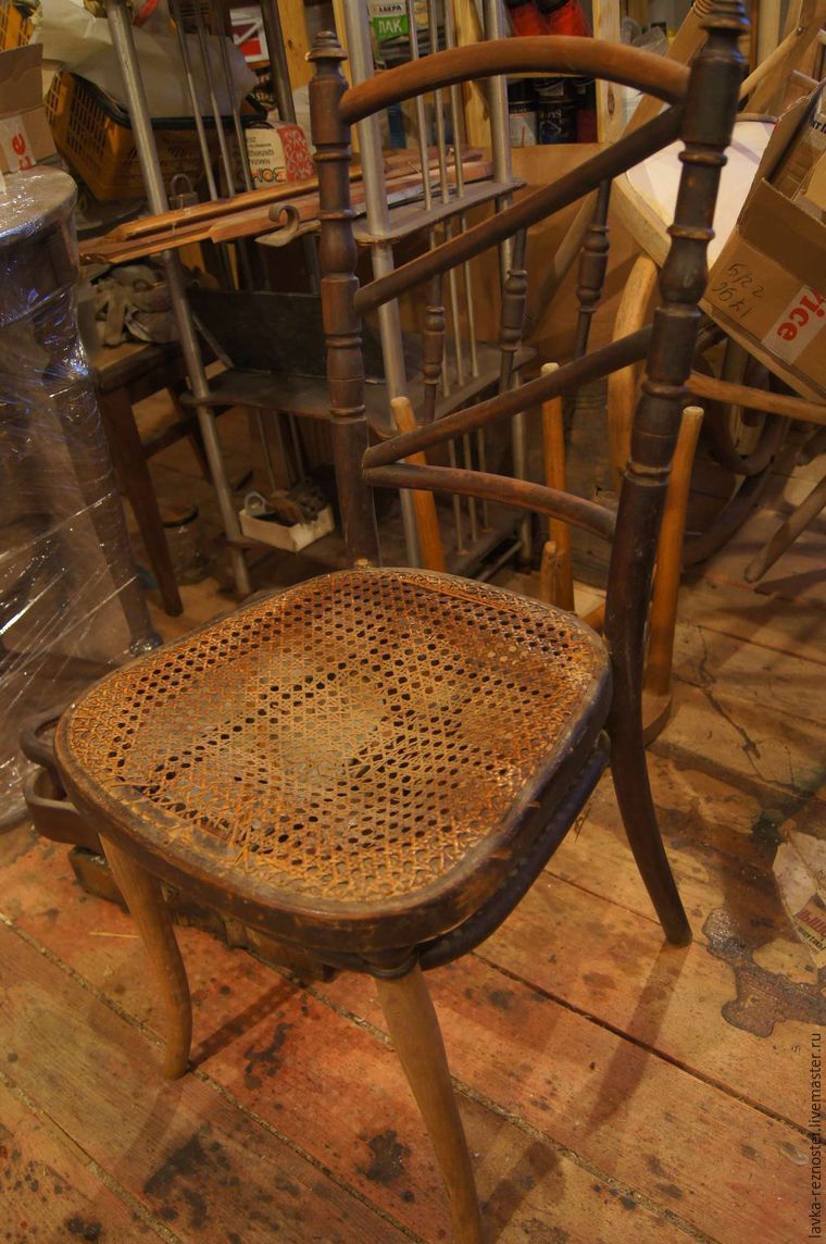 Реставрация пяти стульев Тонет, фото № 2
