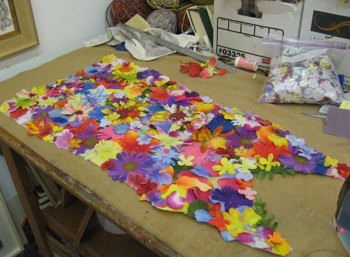 Цветочный карнавал или дизайнерское платье своими руками, фото № 4