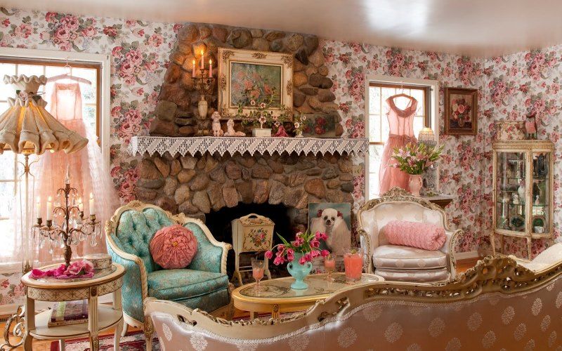 Модные оттенки цвета пыльной розы в оформлении домашнего интерьера, фото № 20
