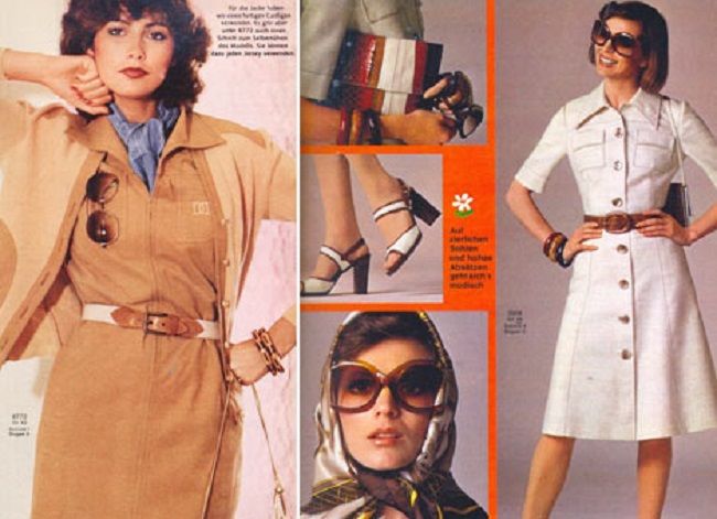 Платье-сафари цвета хаки из 70-х снова в тренде, фото № 3