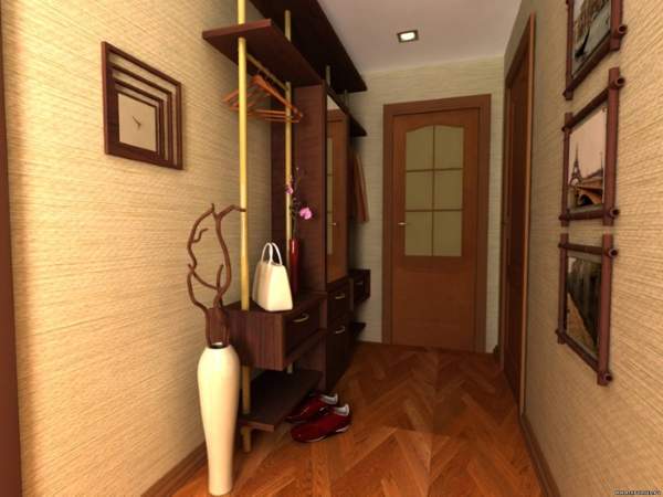 Современный дизайн маленьких комнат в квартире - прихожая и коридор