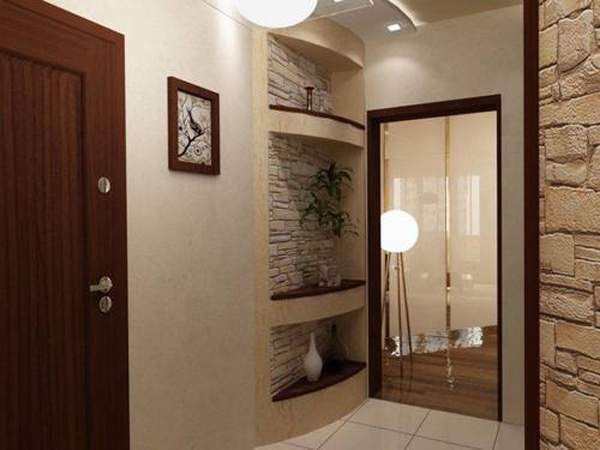 Маленькие комнаты - дизайн прихожей на фото в квартире