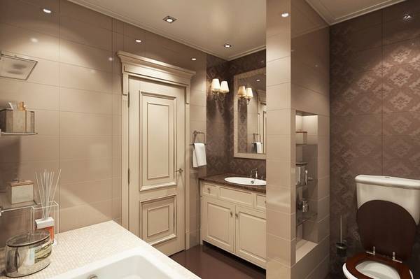 интерьеры ванных комнат в классическом стиле фото, фото 6