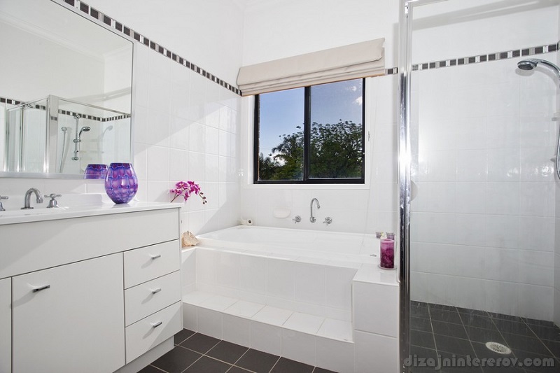 Дизайн белой ванной комнаты: фото примеры от профессиональных дизайнеров