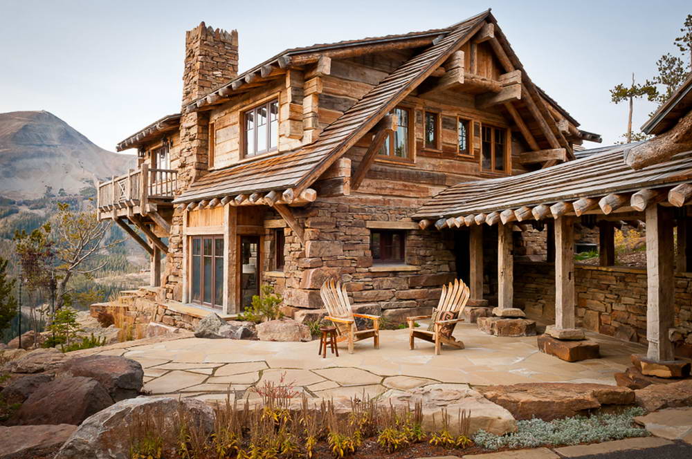 Деревянные дома в стиле шале фото