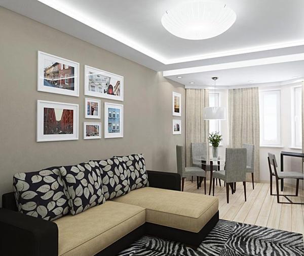 Соединенные спальня и гостиная помогут вам сделать оригинальную перепланировку в квартире