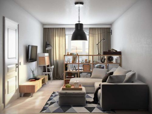 Перепланировка 2 комнатной квартиры. Дизайн двухкомнатной квартиры: оптимизация пространства с помощью зонирования и перепланировки