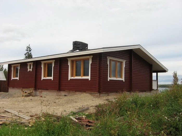 финские дома деревянные