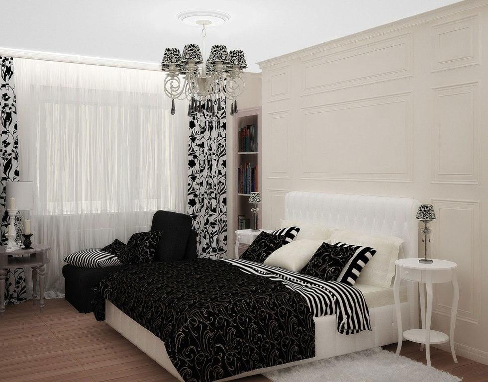 Для того чтобы сделать хороший дизайн в маленькой спальне, нужно правильно подобрать мебель и элементы декора