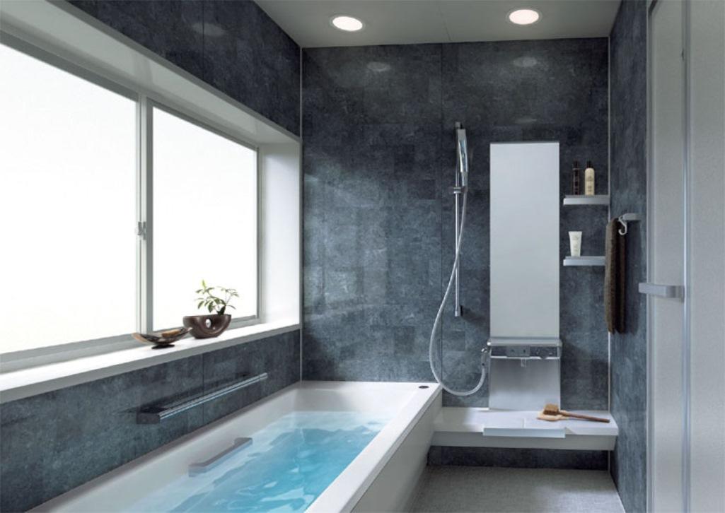 Для обустройства ванной комнаты в стиле хай-тек дизайнеры рекомендуют выбирать монохромные цветовые гаммы 