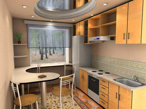 Дизайн и планировка кухонь