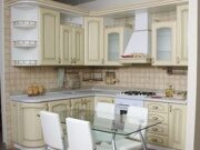 Кухня эмаль с фрезерованными фасадами МДФ (13)