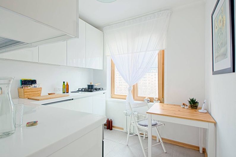 Светлая кухня в скандинавском стиле - Дизайн интерьера