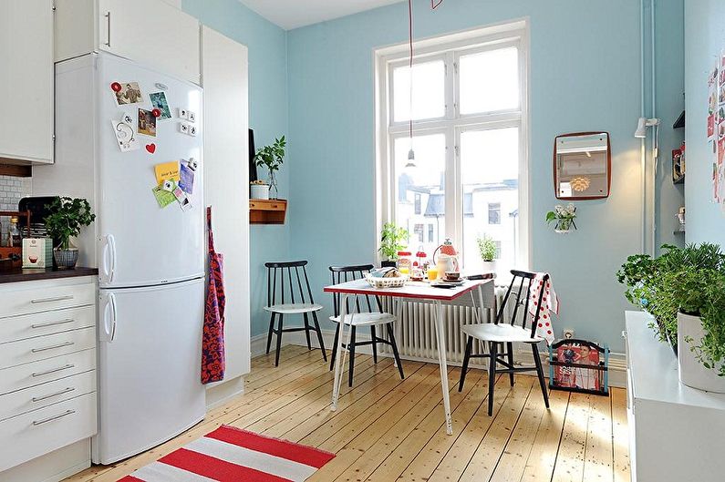 Дизайн кухни в скандинавском стиле - Цветовые решения