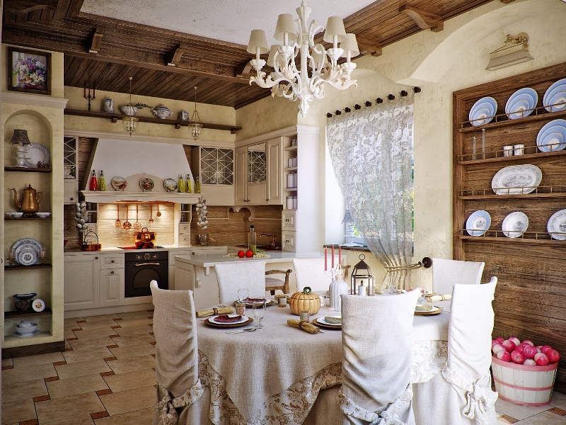 Колоритные шторы для деревенского дома - отличный способ украсить свою кухню милыми мотивами в стиле кантри и создать домашний уют и приятную обстановку